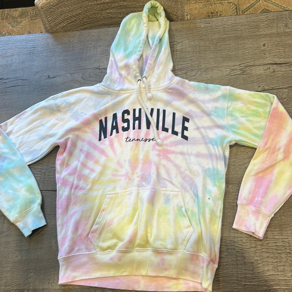 Tie dye Nashville, Tennessee hoodie